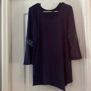 Long Navy Shirt